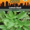 Basil, Lemon Organic Seeds