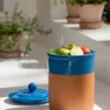 Ceramic & Terra Cotta Compost Crock