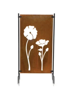 Poppy Corten Steel Screen 7 Poppy Corten Steel Screen -Deals The Garden & Yard Store 3 4 crop 8612984 3178