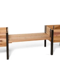 Cedar Bench Kit, Eco-Stained, 48" -Deals The Garden & Yard Store 3 4 crop 8613463 0004