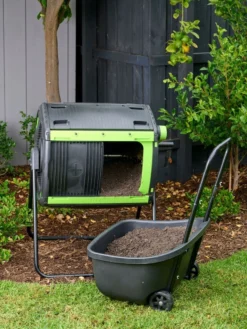 Maze 48 Gallon Compost Tumbler With Cart