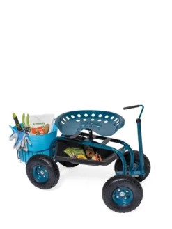 Deluxe Tractor Scoot With Bucket Basket -Deals The Garden & Yard Store 40 131 0540 tif