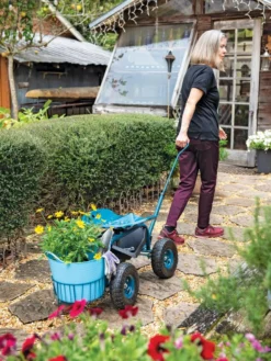 Deluxe Tractor Scoot With Bucket Basket -Deals The Garden & Yard Store 40131 3146 tif