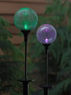 Solar Northern Lights Sphere -Deals The Garden & Yard Store 8587110 154 tif