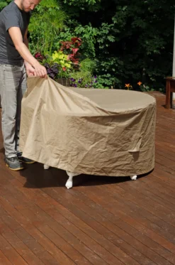 Deluxe Round Table Cover -Deals The Garden & Yard Store 8587511 666