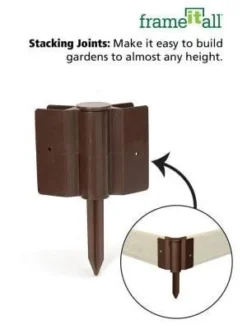 Classic Sienna Versailles Sunburst Raised Garden Bed With 2" Boards -Deals The Garden & Yard Store 8588252 05v 1