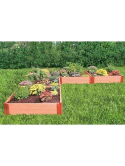 Classic Sienna Raised Garden Bed "L" Shaped With 2" Boards -Deals The Garden & Yard Store 8588255 05v