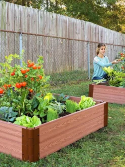 Composite Raised Bed With 1" Boards, 11" -Deals The Garden & Yard Store 8588269 03V tif