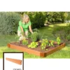 Classic Sienna Composite Raised Bed, 5-1/2" High With 2" Boards