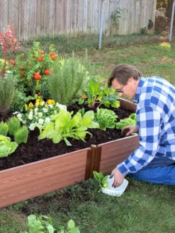 Composite Raised Bed With 1" Boards, 11" -Deals The Garden & Yard Store 8588274 02V tif