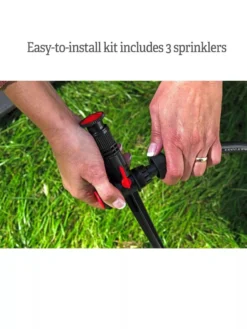 Snip-n-Spray Garden And Landscape Sprinkler System -Deals The Garden & Yard Store 8589718 7167 install