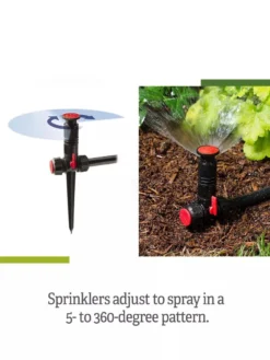 Snip-n-Spray Garden And Landscape Sprinkler System -Deals The Garden & Yard Store 8589718 range