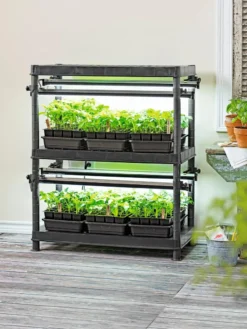 Stack-n-Grow Lights - Base Unit -Deals The Garden & Yard Store 8590139 001E Stack N Grow 2 Tier Light System tif 1