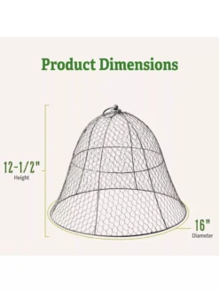 Chicken Wire Cloche 12 Chicken Wire Cloche -Deals The Garden & Yard Store 8590210 2