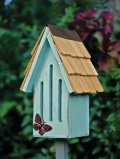 Heartwood Butterfly Breeze House -Deals The Garden & Yard Store 8590369SB 03V tif