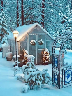 Canopia® By Palram Harmony™ Snap & Grow Greenhouse, 8' -Deals The Garden & Yard Store 8591048 06V jpg