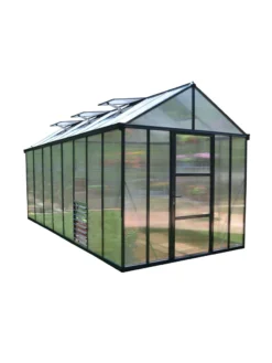 Canopia® By Palram Glory™ Greenhouse, 8' -Deals The Garden & Yard Store 8591549 02v glory greenhouse 8 x 16 ft