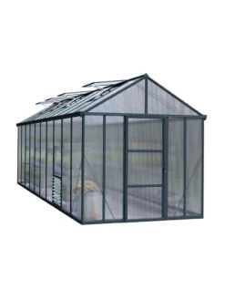 Canopia® By Palram Glory™ Greenhouse, 8' -Deals The Garden & Yard Store 8591552 02v glory greenhouse 8 x 20 ft