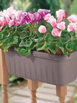 Adjustable Self-Watering Railing Planter, 24" -Deals The Garden & Yard Store 8592173 02V tif