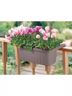 Adjustable Self-Watering Railing Planter, 24" -Deals The Garden & Yard Store 8592173 02V 3 4