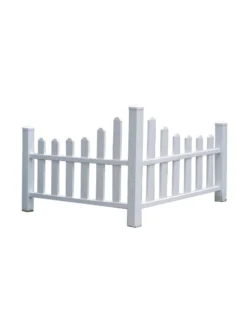 Country Corner Vinyl Picket Fence 5 Country Corner Vinyl Picket Fence -Deals The Garden & Yard Store 8593637 02v