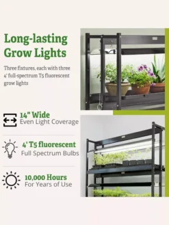 High Intensity 3-Tier SunLite® Garden -Deals The Garden & Yard Store 8593944 6