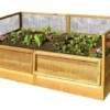 OLT Raised Cedar Garden Bed, 3' X 6'
