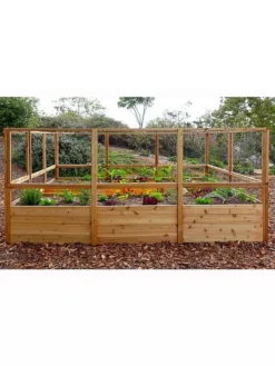 Garden In A Box With Deer Fence, 8' X 12' -Deals The Garden & Yard Store 8594021 06V 3 4