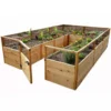 Garden In A Box Cedar Raised Bed, 8' X 12'