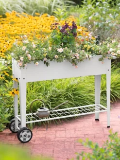 Demeter Mobile Planter Cart -Deals The Garden & Yard Store 8594148 0900 tif