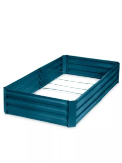 Demeter Corrugated Metal Raised Bed, 34" X 68" -Deals The Garden & Yard Store 8594183 9543BL tif