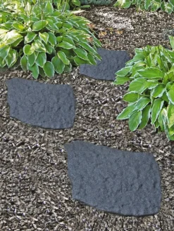 Recycled Rubber Flagstone Stepping Stone -Deals The Garden & Yard Store 8594282 001V tif