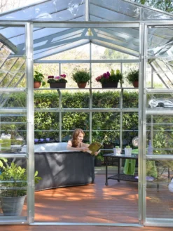 Canopia® By Palram Americana™ Greenhouse, 12' X 12' -Deals The Garden & Yard Store 8595693 02v
