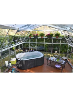 Canopia® By Palram Americana™ Greenhouse, 12' X 12' -Deals The Garden & Yard Store 8595693 04v