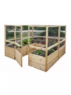 Garden In A Box With Deer Fence, 8' X 12' -Deals The Garden & Yard Store 8595875 07V 3 4