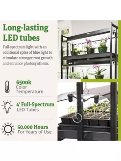 LED SunLite® High Intensity 3-Tier Garden -Deals The Garden & Yard Store 8596024 7