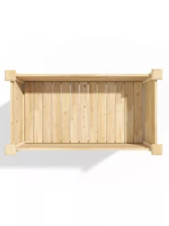 Elevated Cedar Garden Bed, 2' X 4' X 31" -Deals The Garden & Yard Store 8596147 06V 3 4