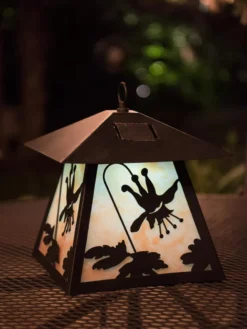 Columbine Solar Lantern -Deals The Garden & Yard Store 8596334 0825 tif