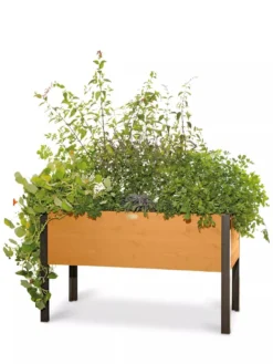 Eco-Stained Elevated Planter Box, 2'x4' -Deals The Garden & Yard Store 8596759 101 tif