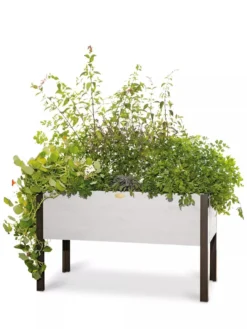 Eco-Stained Elevated Planter Box, 2'x4' -Deals The Garden & Yard Store 8596759 3837 tif