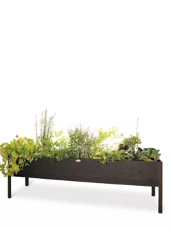 Eco-Stained Elevated Planter Box, 2'x8' -Deals The Garden & Yard Store 8596760 100 tif