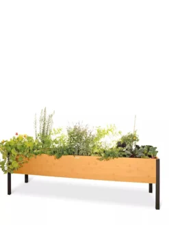 Eco-Stained Elevated Planter Box, 2'x8' -Deals The Garden & Yard Store 8596760 101 tif