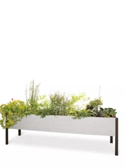 Eco-Stained Elevated Planter Box, 2'x8' -Deals The Garden & Yard Store 8596760 102 tif