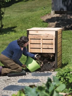 Cedar Compost Bin -Deals The Garden & Yard Store 8597527 3145 tif