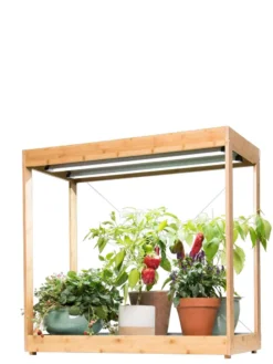 Medium Bamboo LED Grow Light Garden -Deals The Garden & Yard Store 8597883 1013 tif