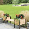 Elevated Cedar Planter Bench Kit, Natural, 90"