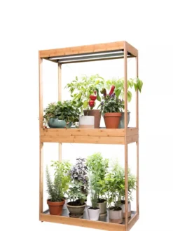 Bamboo Display LED Grow Light Garden -Deals The Garden & Yard Store 8598086 4000 tif