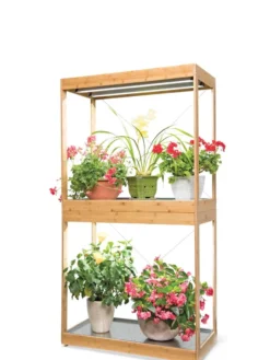 Bamboo Display LED Grow Light Garden -Deals The Garden & Yard Store 8598086 4001 tif