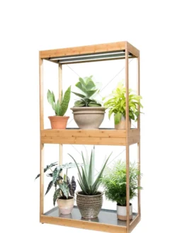 Bamboo Display LED Grow Light Garden -Deals The Garden & Yard Store 8598086 4003 tif