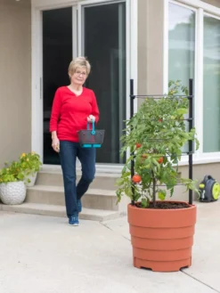 Gardener’s Victory Self-Watering Planter With Support System -Deals The Garden & Yard Store 8598384 6011 tif